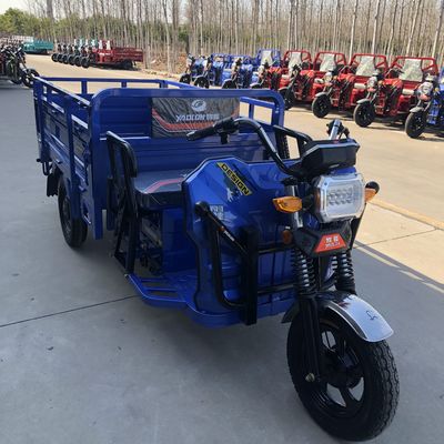 1000w Khung bánh xe lớn 800kg Xe ba bánh chở hàng bằng điện