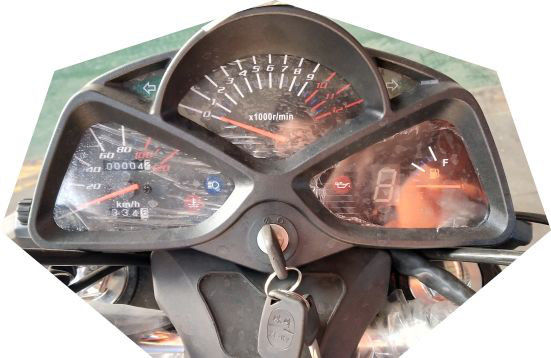 Water Cooled Hybrid 12V 200cc Xe máy chở hàng 3 bánh